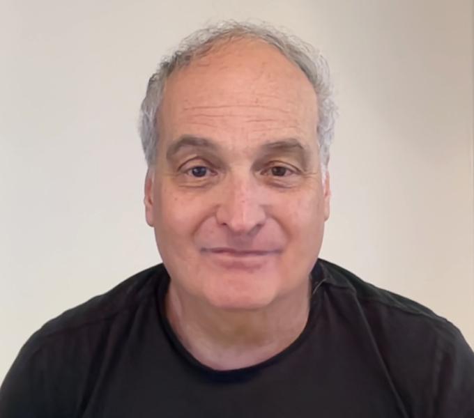 A photo of Meir Aridor, Ph.D. of the Dept of Cell Biology